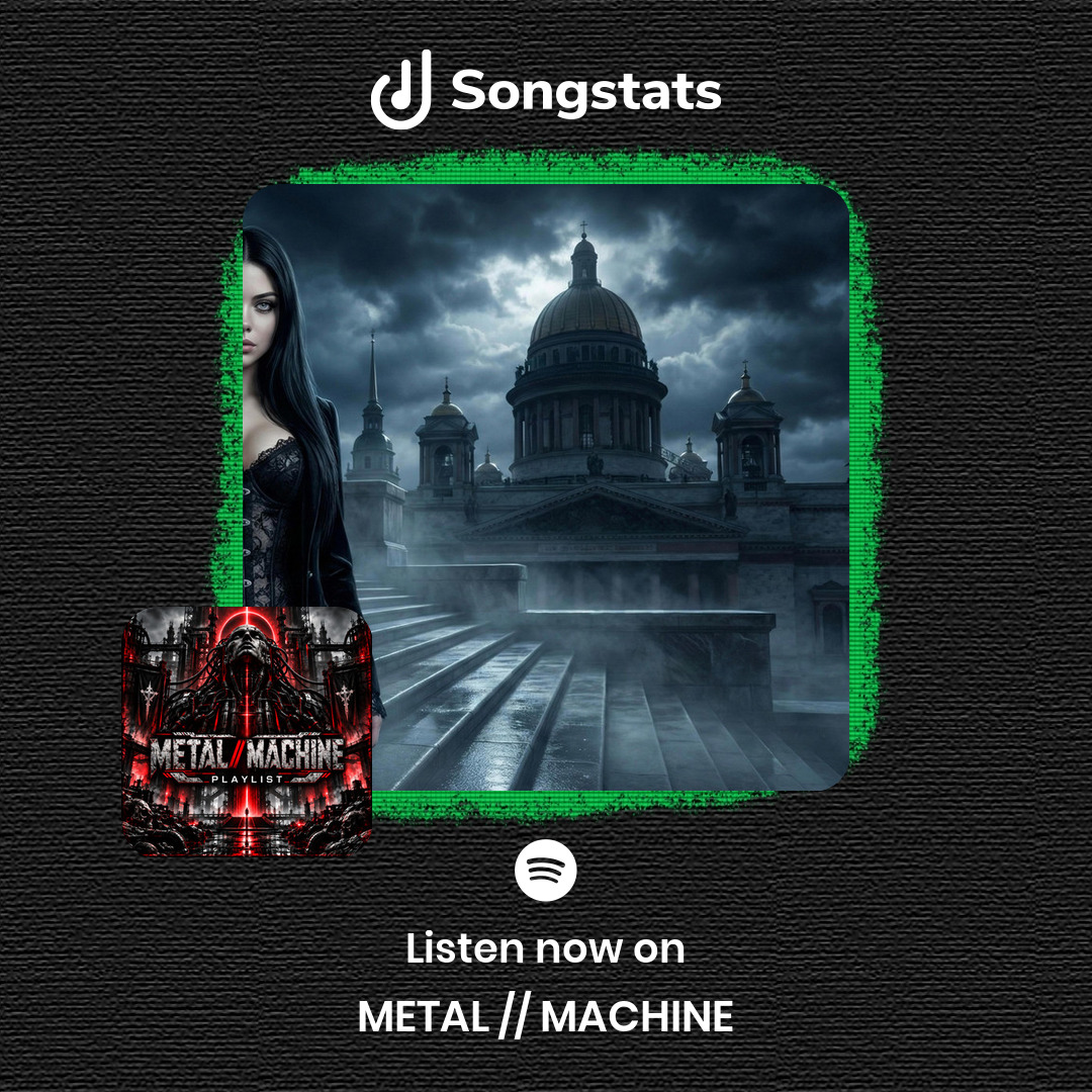 Empire of Shadows Climbs to #5 on Curated Spotify Playlist METAL // MACHINE